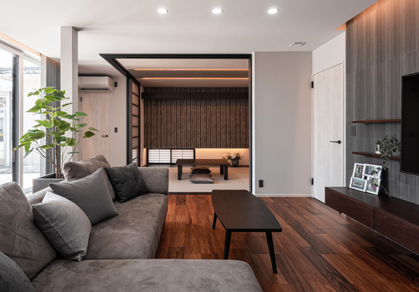 心地良いLDKでゆるりとした夫婦の時間を